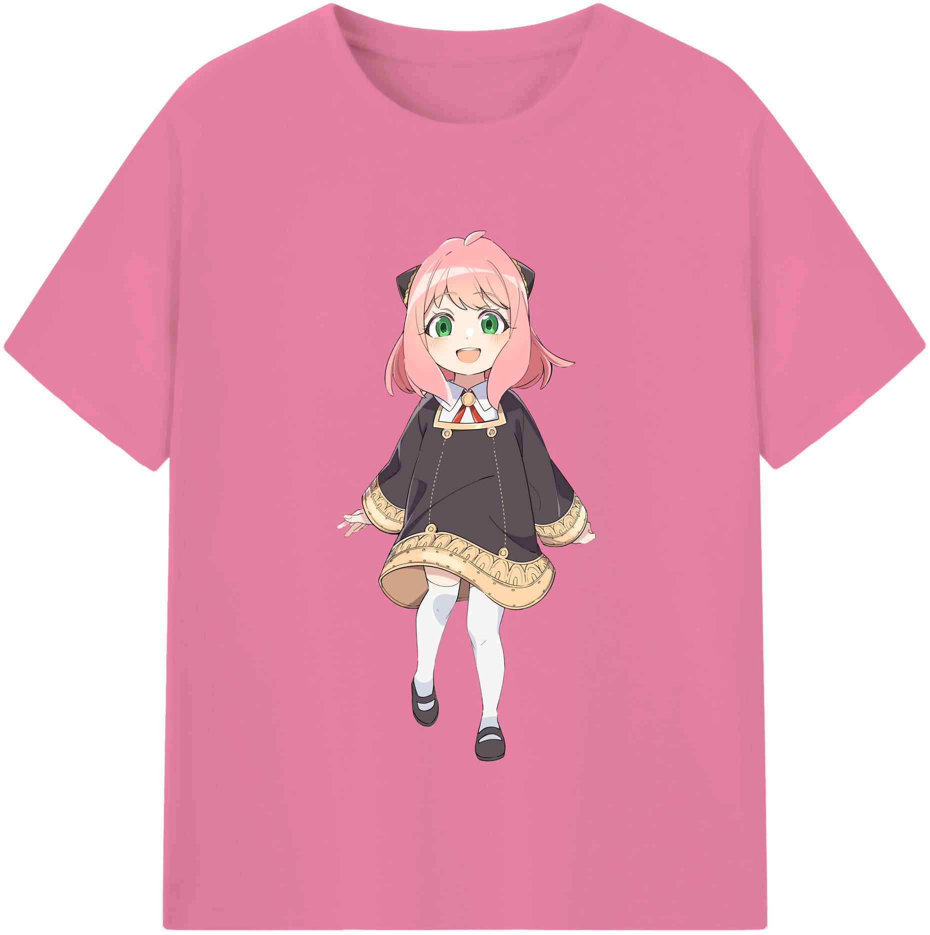 （画像用） SPY×FAMILY间谍家家酒 綿100％半袖Tシャツ（フロントプリント）
